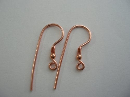 Abby Hook's Coiled Ear Wires - Shape the ear wire, Findings & Components, Toggles & Clasps, Earwire & Headpin, Coiling, Coiling Wire, Wire Coiling, make a hook